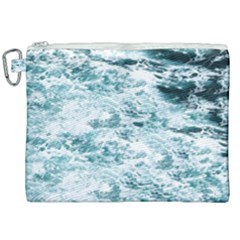 Ocean Wave Canvas Cosmetic Bag (xxl) by Jack14