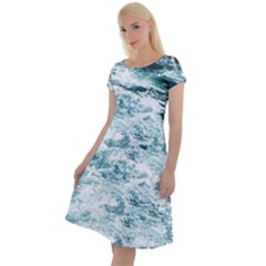Ocean Wave Classic Short Sleeve Dress by Jack14