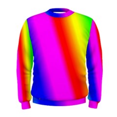 Multi-color-rainbow-background Men s Sweatshirt by Amaryn4rt