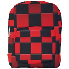 Black And Red Backgrounds- Full Print Backpack by Amaryn4rt
