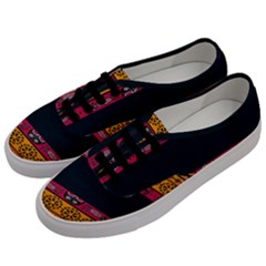 Pattern Ornaments Africa Safari Summer Graphic Men s Classic Low Top Sneakers by Amaryn4rt