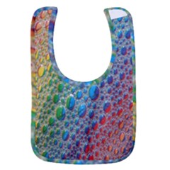 Bubbles Rainbow Colourful Colors Baby Bib by Amaryn4rt