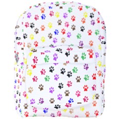 Paw Prints Background Full Print Backpack by Amaryn4rt