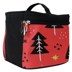 Christmas Christmas Tree Pattern Make Up Travel Bag (small) by Amaryn4rt