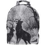 Stag-deer-forest-winter-christmas Mini Full Print Backpack