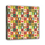 Pattern-christmas-patterns Mini Canvas 6  x 6  (Stretched)