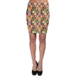 Pattern-christmas-patterns Bodycon Skirt