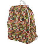 Pattern-christmas-patterns Top Flap Backpack
