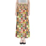 Pattern-christmas-patterns Full Length Maxi Skirt