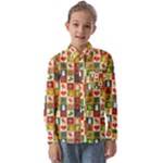 Pattern-christmas-patterns Kids  Long Sleeve Shirt