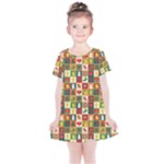 Pattern-christmas-patterns Kids  Simple Cotton Dress