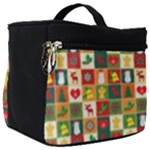Pattern-christmas-patterns Make Up Travel Bag (Big)