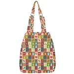 Pattern-christmas-patterns Center Zip Backpack