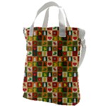 Pattern-christmas-patterns Canvas Messenger Bag