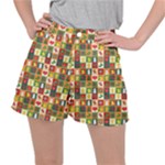 Pattern-christmas-patterns Women s Ripstop Shorts