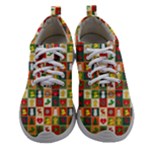 Pattern-christmas-patterns Women Athletic Shoes