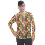 Pattern-christmas-patterns Men s Pique Long Sleeve T-Shirt