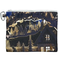 Christmas-advent-candle-arches Canvas Cosmetic Bag (xxxl) by Amaryn4rt