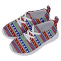 Christmas-color-stripes Pattern Running Shoes View2