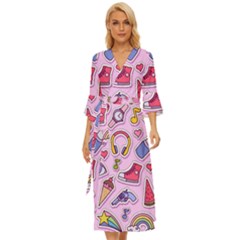 Fashion-patch-set Midsummer Wrap Dress