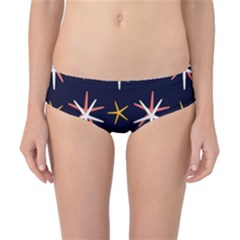 Sea-stars-pattern-sea-texture Classic Bikini Bottoms by Amaryn4rt