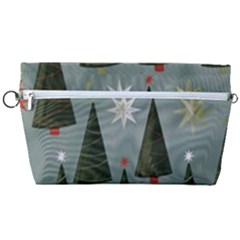 Christmas Trees Pattern Wallpaper Handbag Organizer