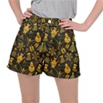 Christmas Background Women s Ripstop Shorts