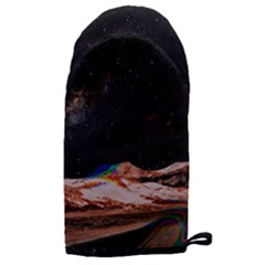 Retro Vintage Space Galaxy Microwave Oven Glove by Pakjumat