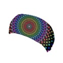 3d Psychedelic Shape Circle Dots Color Yoga Headband View1