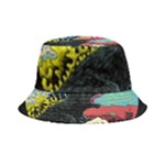 Retro Wave Kaiju Godzilla Japanese Pop Art Style Inside Out Bucket Hat