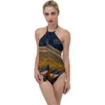 Vineyard Agriculture Farm Autumn Go with the Flow One Piece Swimsuit