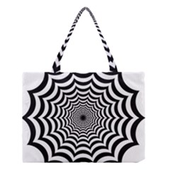 Spider Web Hypnotic Medium Tote Bag by Amaryn4rt