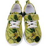 Flower Blossom Women s Velcro Strap Shoes