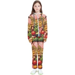Fruit Snack Diet Bio Food Healthy Kids  Tracksuit by Sarkoni