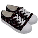 Pattern Abstract Design Art Kids  Low Top Canvas Sneakers View3