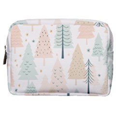 Trees Christmas Make Up Pouch (medium)