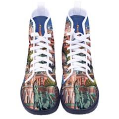 Saint Basil S Cathedral Men s High-top Canvas Sneakers by Modalart