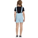 Stripes Striped Turquoise Kids  Short Overalls View4