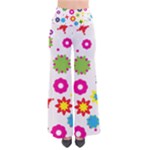 Floral Colorful Background So Vintage Palazzo Pants