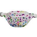 Floral Colorful Background Fanny Pack View1