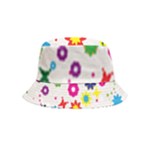 Floral Colorful Background Inside Out Bucket Hat (Kids)