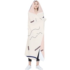 Sky Clouds Stars Starry Cloudy Wearable Blanket by Grandong