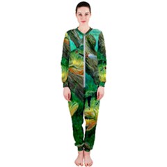 Peacock Bass Fishing Onepiece Jumpsuit (ladies) by Sarkoni