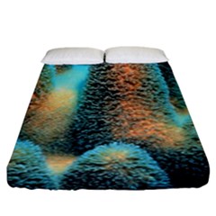 Photo Coral Great Scleractinia Fitted Sheet (king Size) by Pakjumat