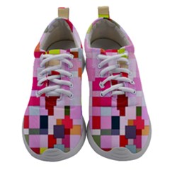 The Framework Paintings Square Women Athletic Shoes by Sarkoni