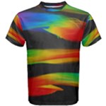 Colorful Background Men s Cotton T-Shirt