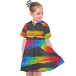 Colorful Background Kids  Sailor Dress