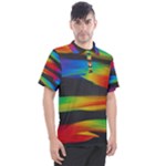 Colorful Background Men s Polo T-Shirt
