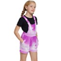 Abstract Spiral Pattern Background Kids  Short Overalls View3
