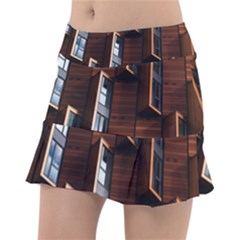 Abstract Architecture Building Business Classic Tennis Skirt by Amaryn4rt